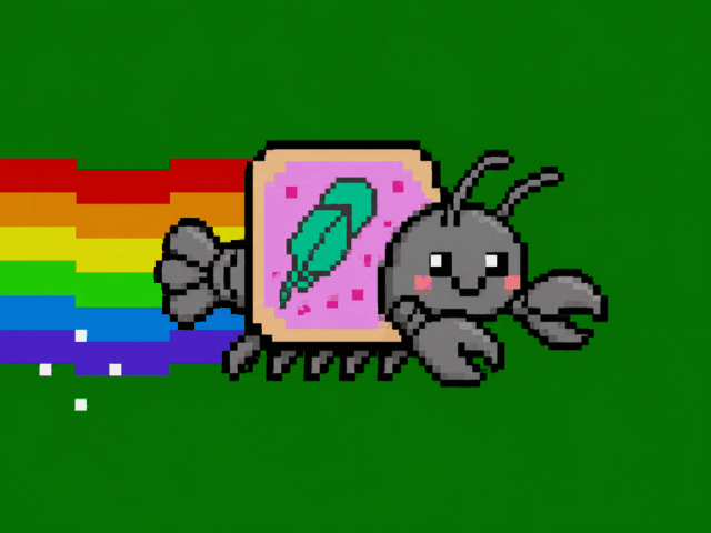 Cheshire Terminal CLAWD mascot